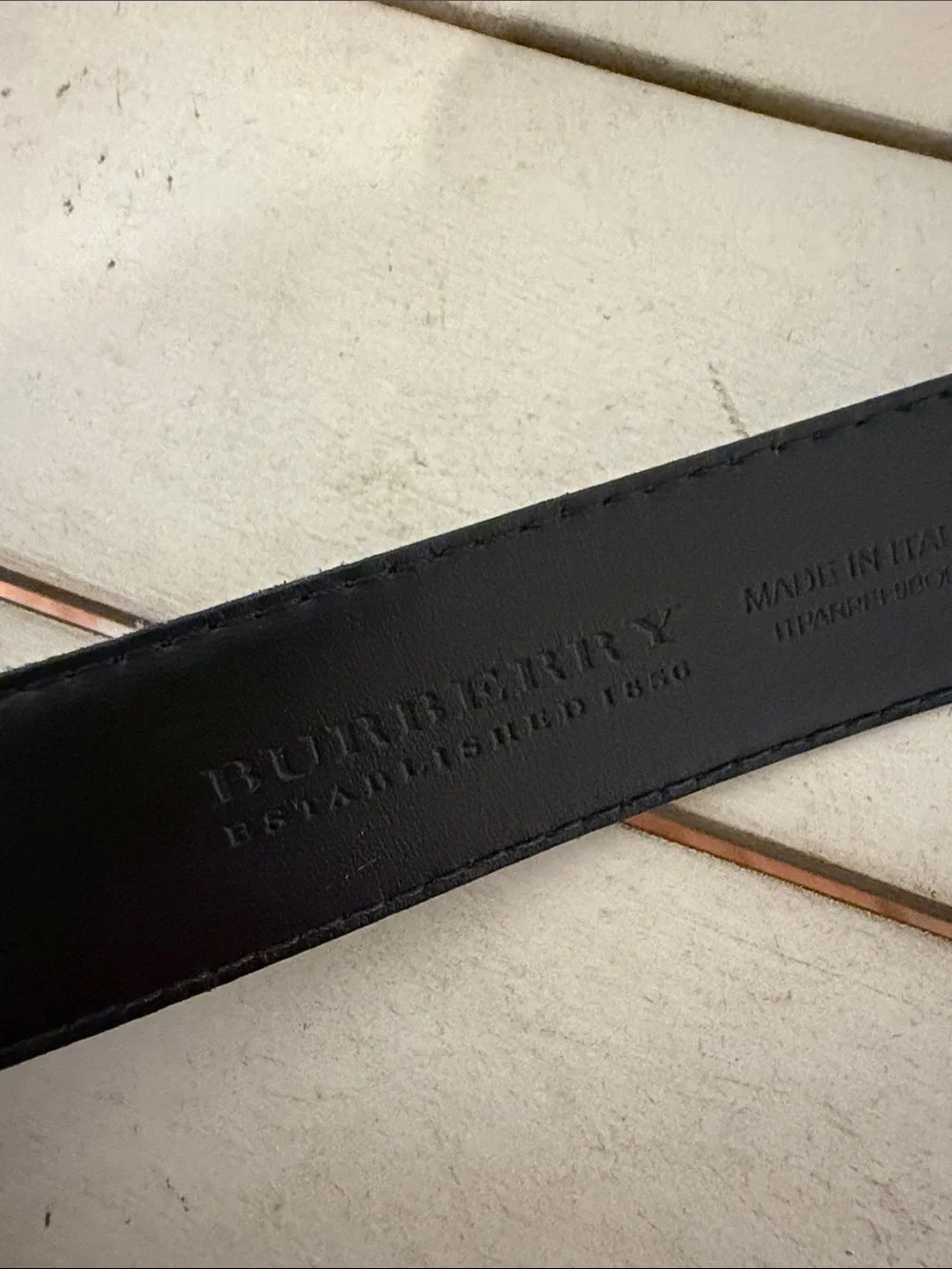 Burberry men’s black